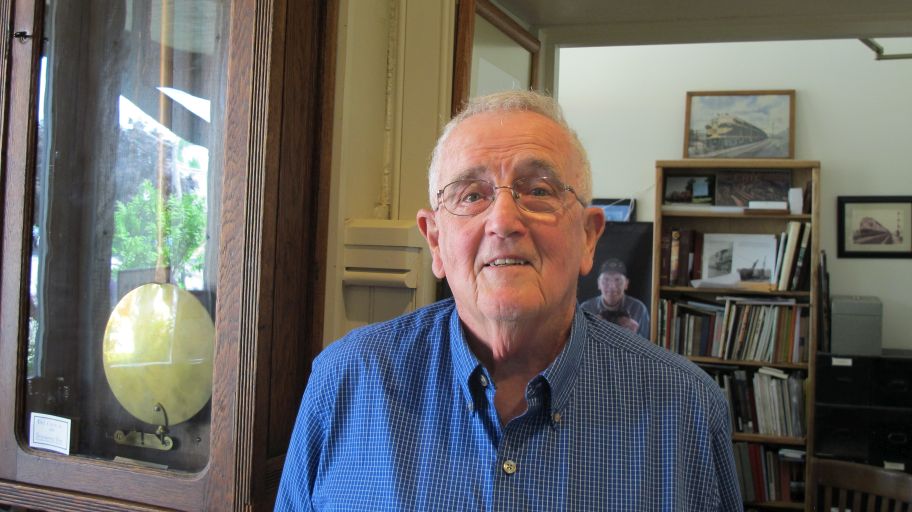 Eugene Baker Hornell Erie Depot Museum Volunteer